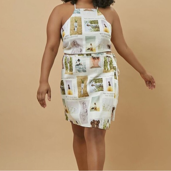 FOREVER 21 2 PIECE SZ. S Henry R. Jones ll Mini Skirt - Picture 13 of 13